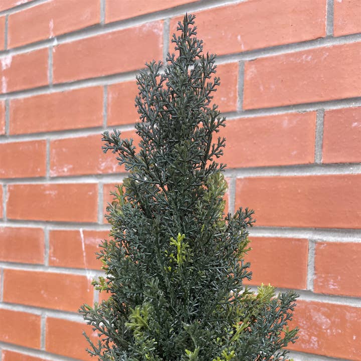 Leaf Design UK LTD - Wholesale Artificial Plant - 120cm Artificial Natural Look Cedar Tree4