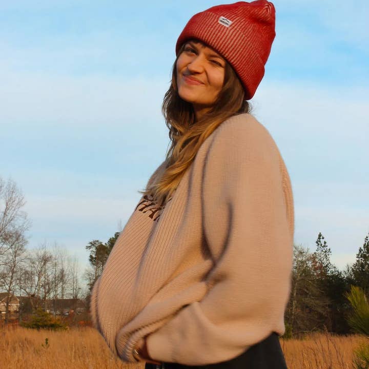 Beaten Path Co - Wholesale Beanie - Women's - RED WOOL BEANIE10