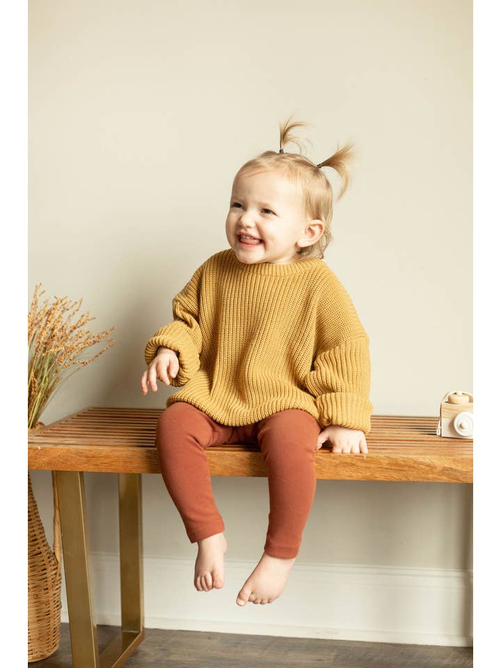 Little Organic Co – wholesale Tröja - Barn – Bebiströja Ekologisk stickad barn-/barnkläder i oversize13