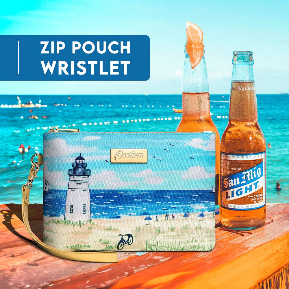 OEELINN - Wholesale Pouch - Women's - Zip Pouch Wristlet Features The Design Of The Starry Sky Aquarium3