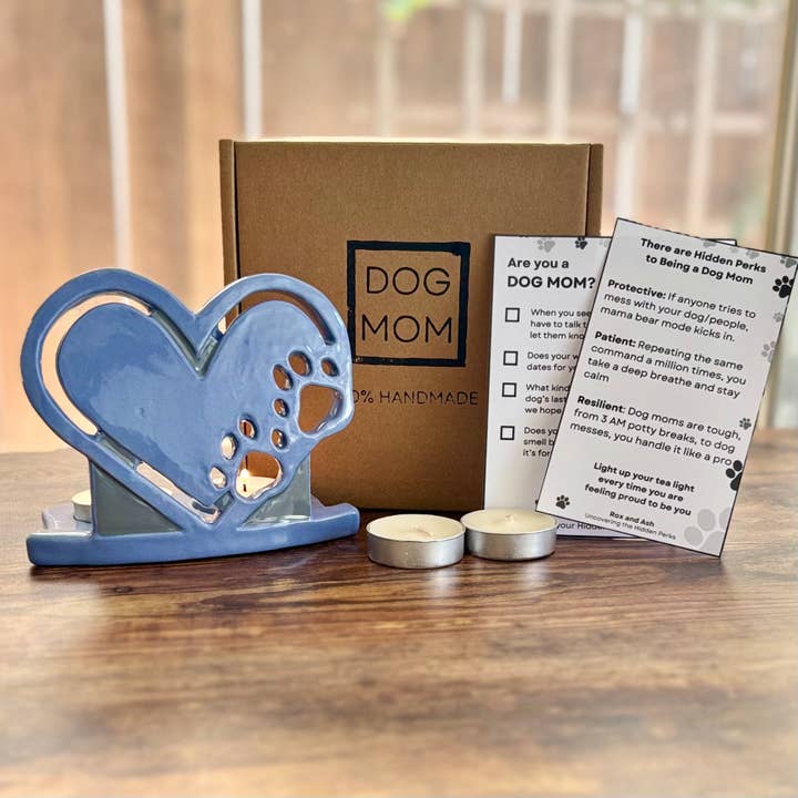 Dog Mom Gift, Dog Mom Gift Box, Dog Lover Gift for wholesale by Rox and Ash Ceramics