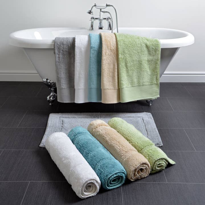 Allure Bath Fashions - Wholesale Bath Mat - Luxury Bamboo Cotton Bath Mat Non-Slip - Ultra Soft & Thick2
