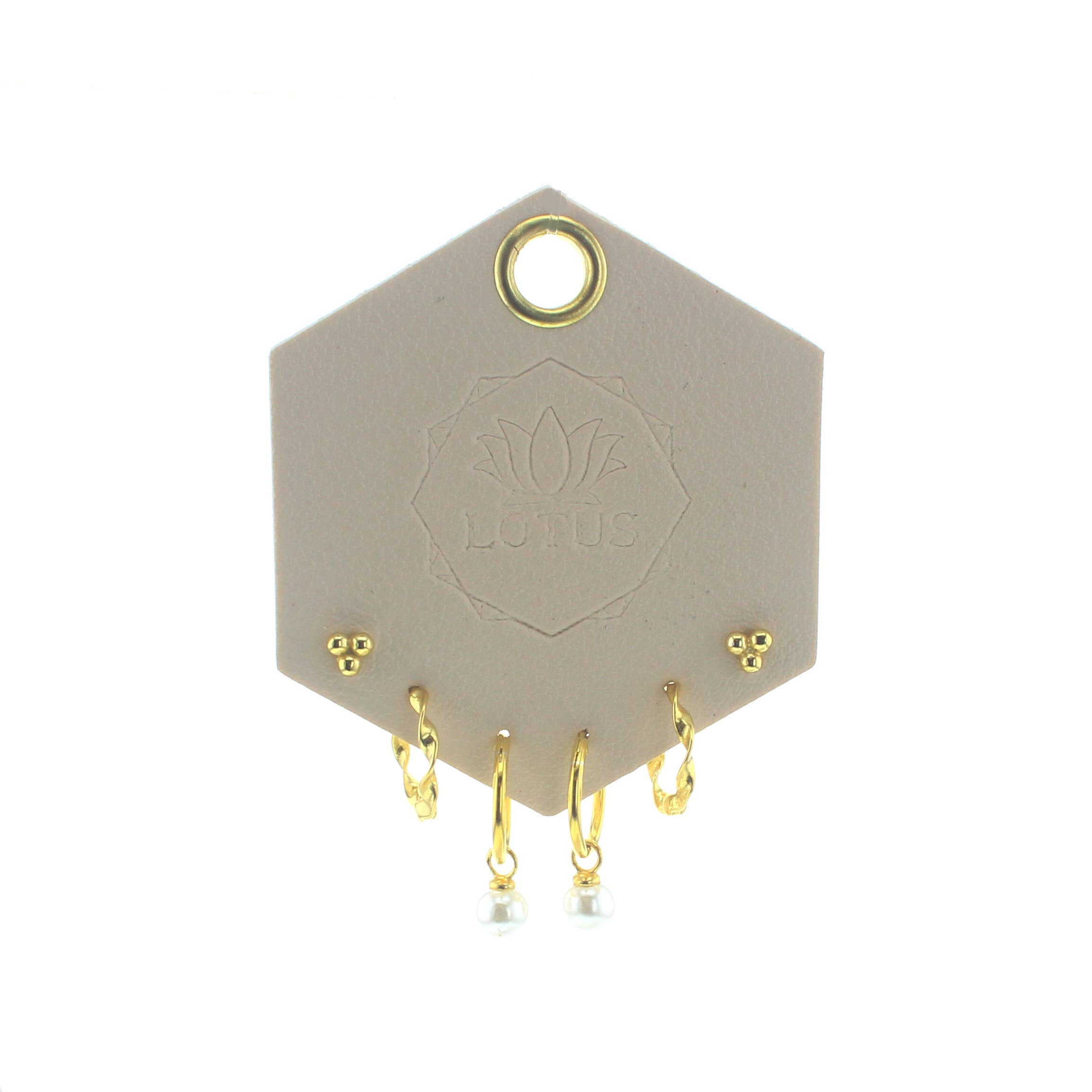 Lotus Jewelry Studio - Wholesale Jewelry Set - Audrey Earring Trio Set