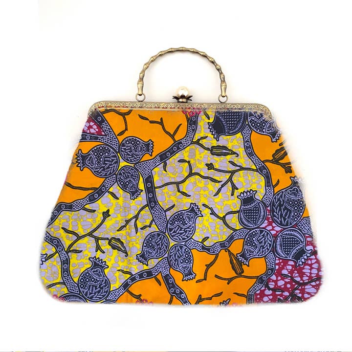 Maria Sole Rodriguez - Wholesale Clutch Bag - Women's - Bassoon Perla Medium, bag with pearl, handmade, Italy34