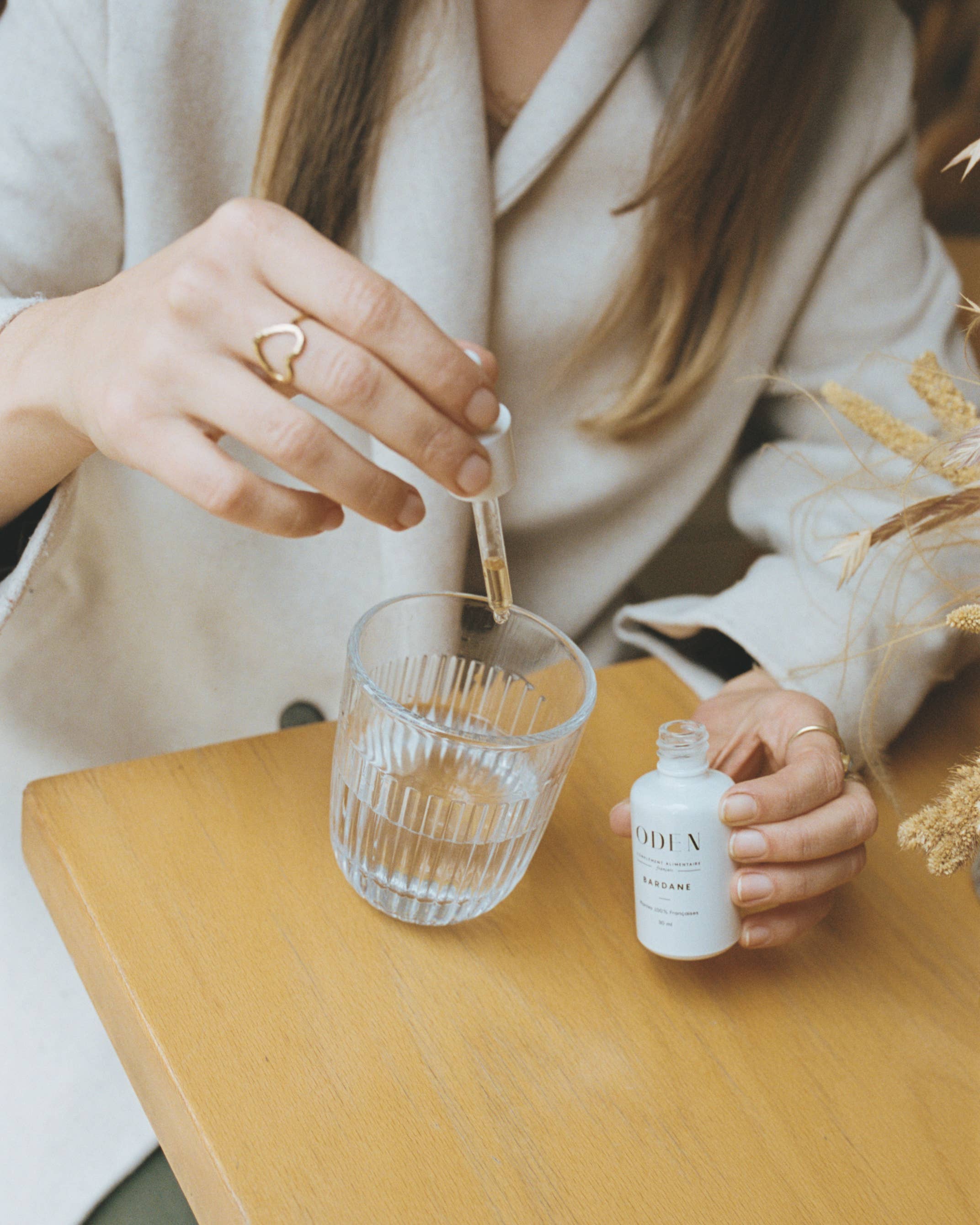 ODEN – Suplemento/vitamina oral por atacado – Fitoterapia de Bardana – Equilíbrio e Pureza para a Nova Estação1