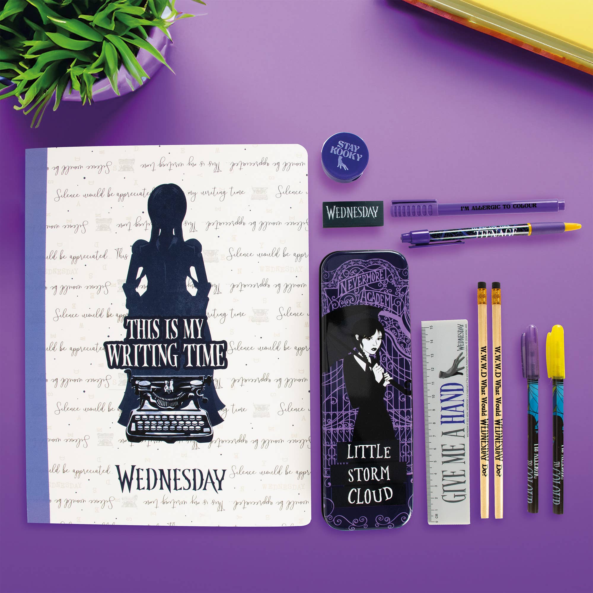 Mad Monkey GmbH - Wholesale Pen - Wednesday - Stationery Set 11-piece2