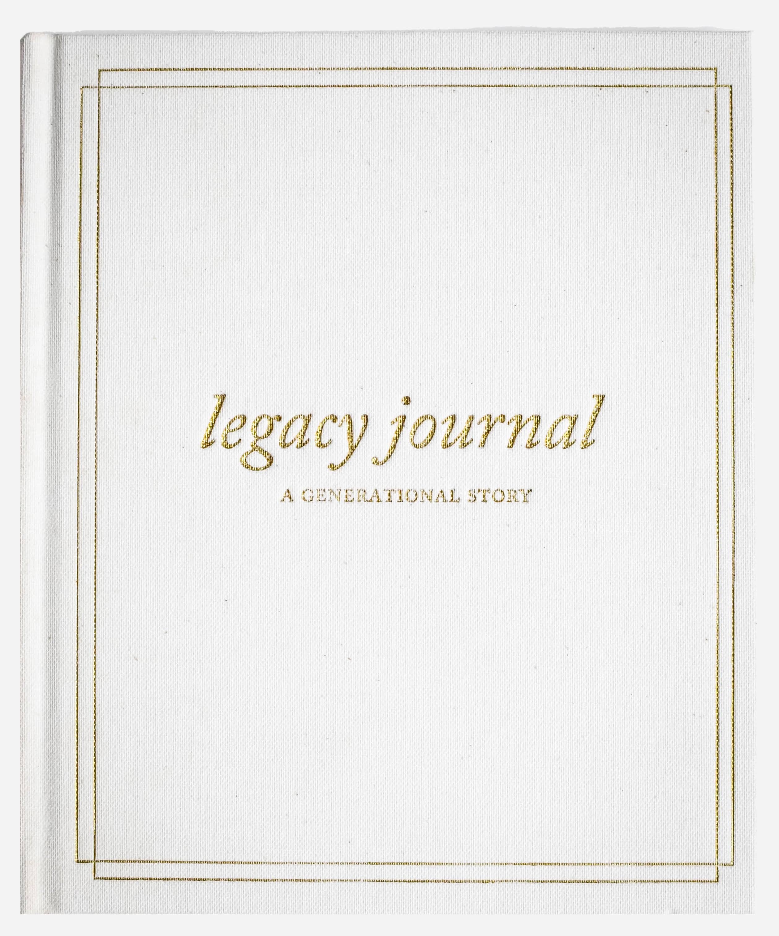 Duncan & Stone Paper Co. - Wholesale Journal/Diary - Legacy Journal: A Family Keepsake Book | Christmast Gift23
