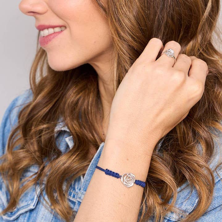 MINI PULSEIRA ROSA COM CORDÃO por atacado de Argent Basic