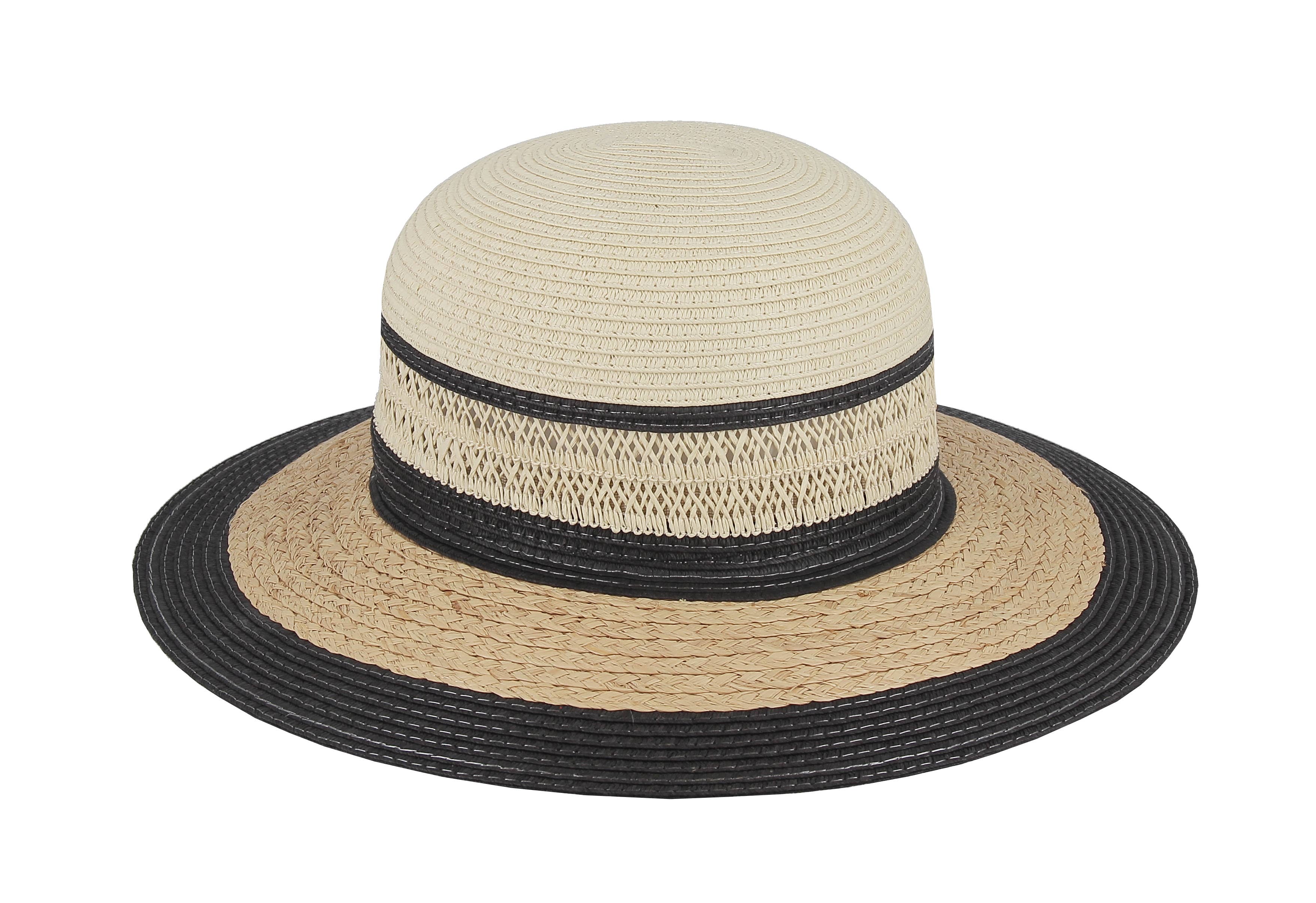 M BY FLECHET - Vente Chapeau de paille – femme - Capeline Paille Papier Et Raphia - 2Es2512