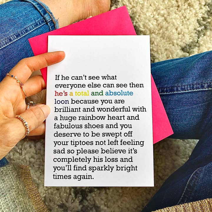 Loon totale e assoluto (arcobaleno) per la vendita all'ingrosso da parte di The Right Lines