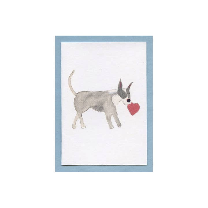 Jane the Pit Bull - Enclosure Card for wholesale by Zucchini Fish