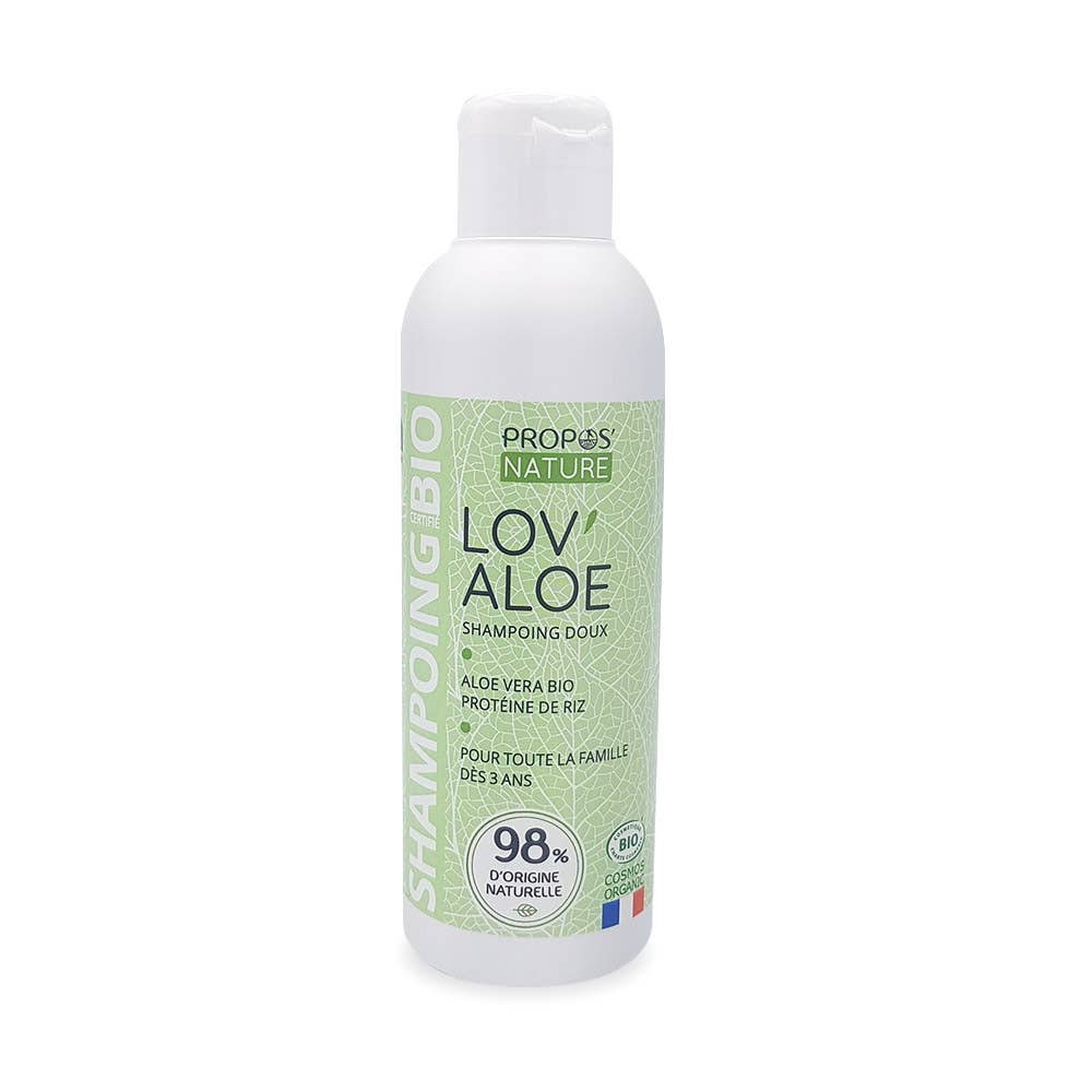 Propos'Nature - Venta al por mayor Champús para el cabello - Champú orgánico Lov'aloe de aloe vera - 200 ml3