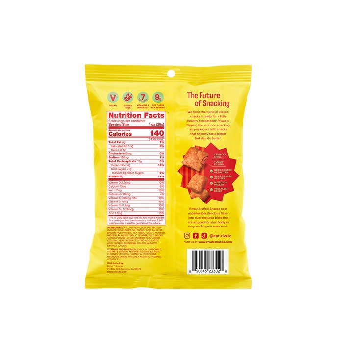 Rivalz Snacks - Wholesale Puffed snack - Late Night Pizza5