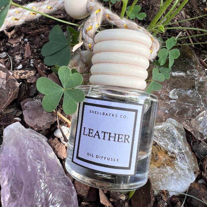 Prairie Chicken Sticker Shop & Gifts - Wholesale Car Freshener - Unisex - Leather Car Freshener Diffuser