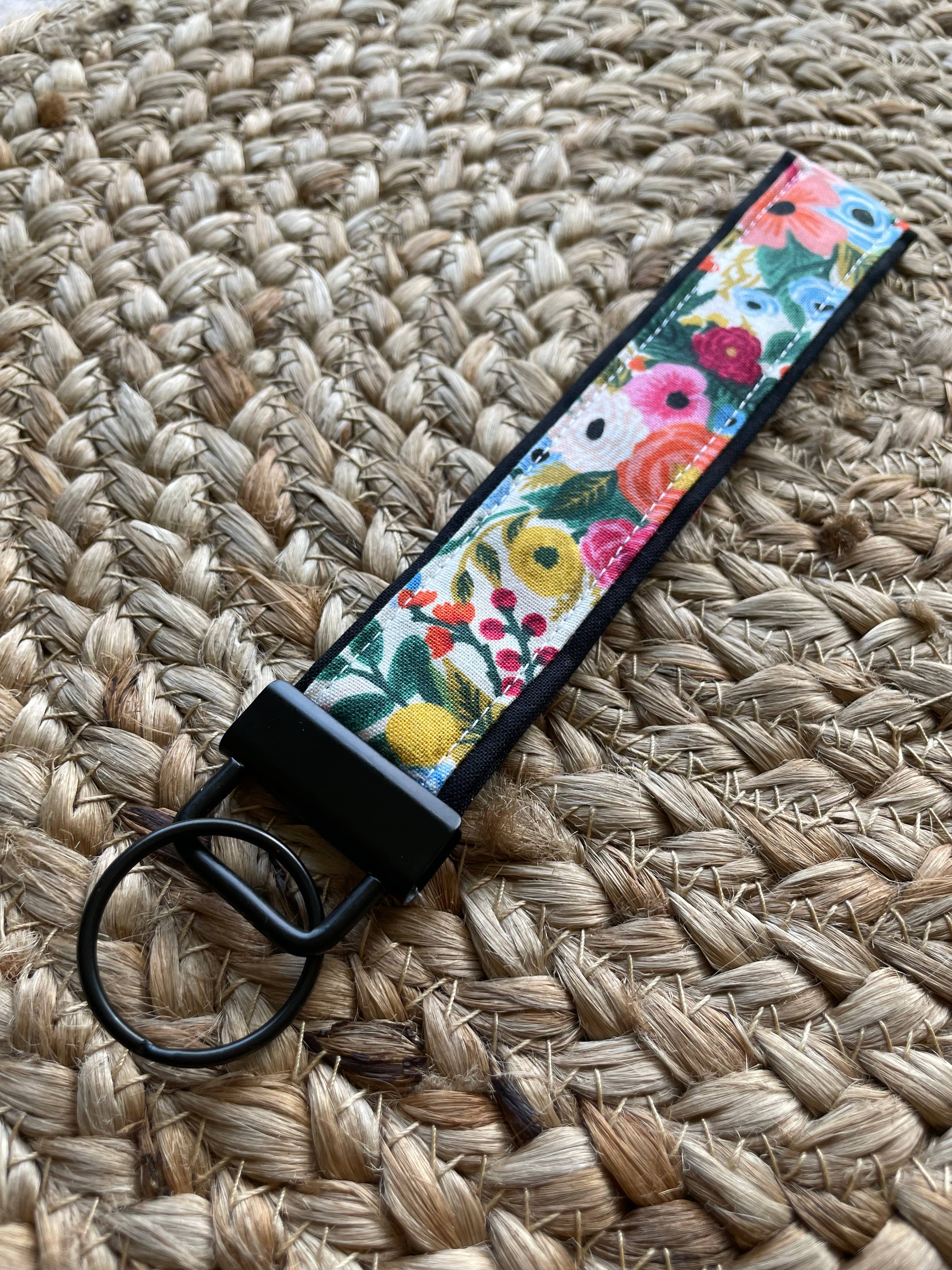Designs by Rachel Joy - Wholesale Keychain - Women's - Rifle Paper Co. Bright Wildflower Keychain Wristlet2
