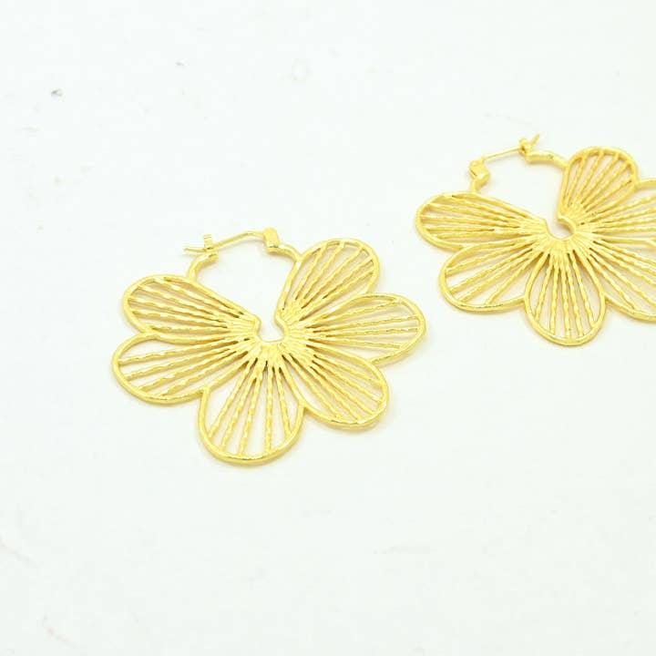 Schmuckoo Berlin - Wholesale Dangle Earrings - Papillon Boho Chic Earrings Gold Plated4