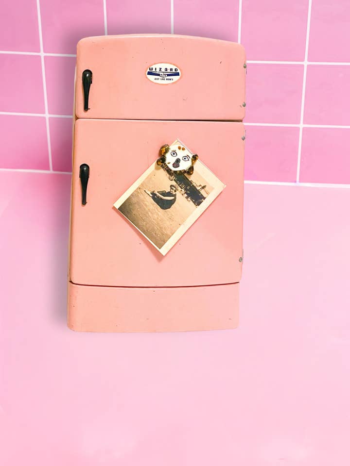 Sad Boy Spaniel Magnet for wholesale by SMO Ceramics & Stuff