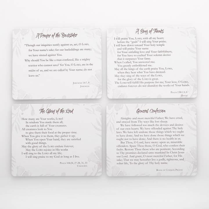 Christian Art Gifts - Wholesale Religious Card - Cards in Tin My Prayers3