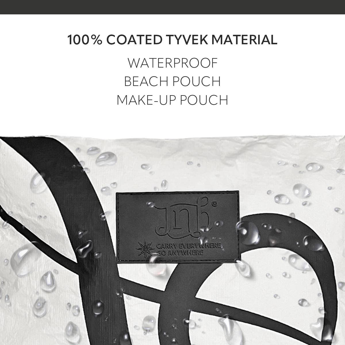 JNBFASHION.COM - Wholesale Pouch - Women's - 100% Coated Tyvek Material G Clef Design Beach Pouch9