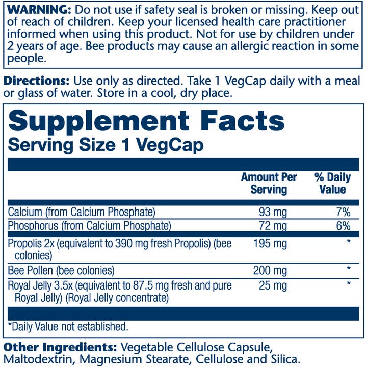 Solaray - Wholesale Oral Supplement/Vitamin - Propolis Plus, Immune System Support1
