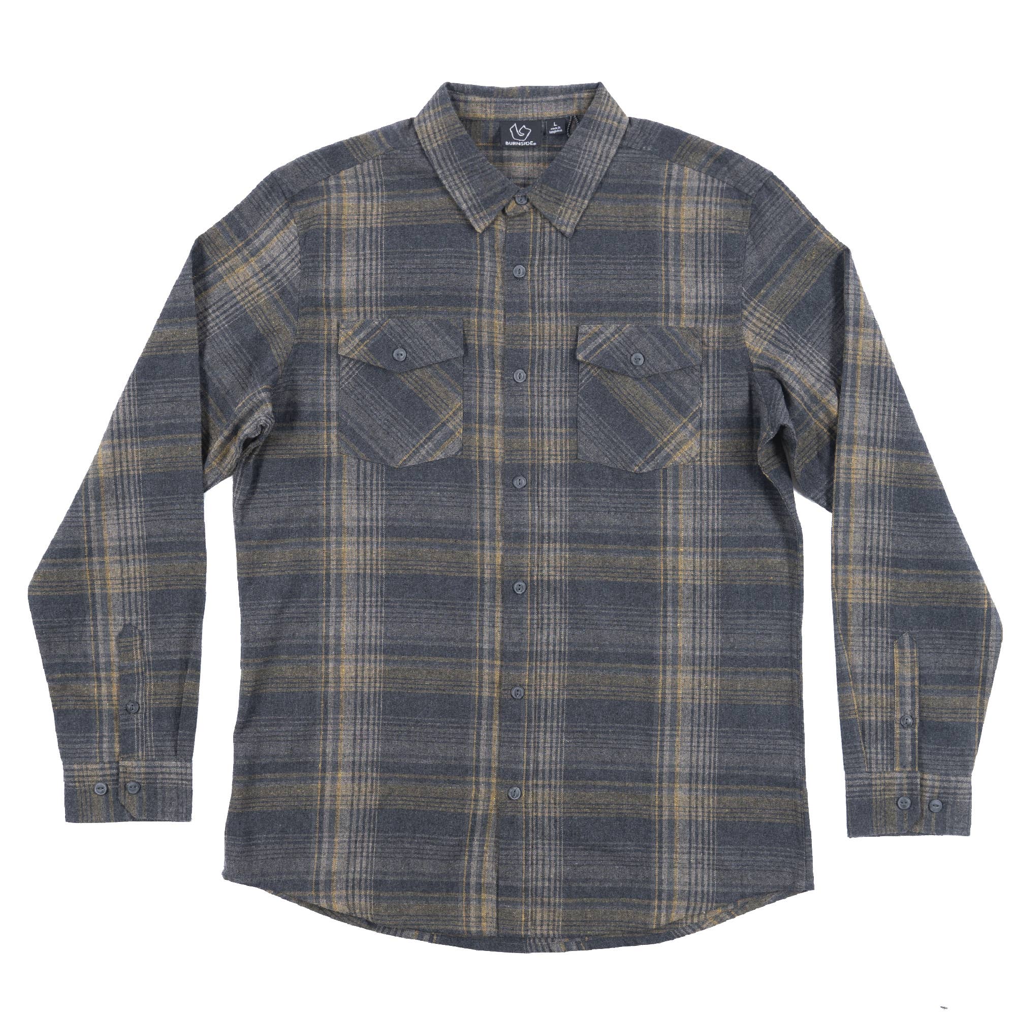 Burnside - Wholesale Button Down Shirt - Men's - Mens Flannel Shirt1
