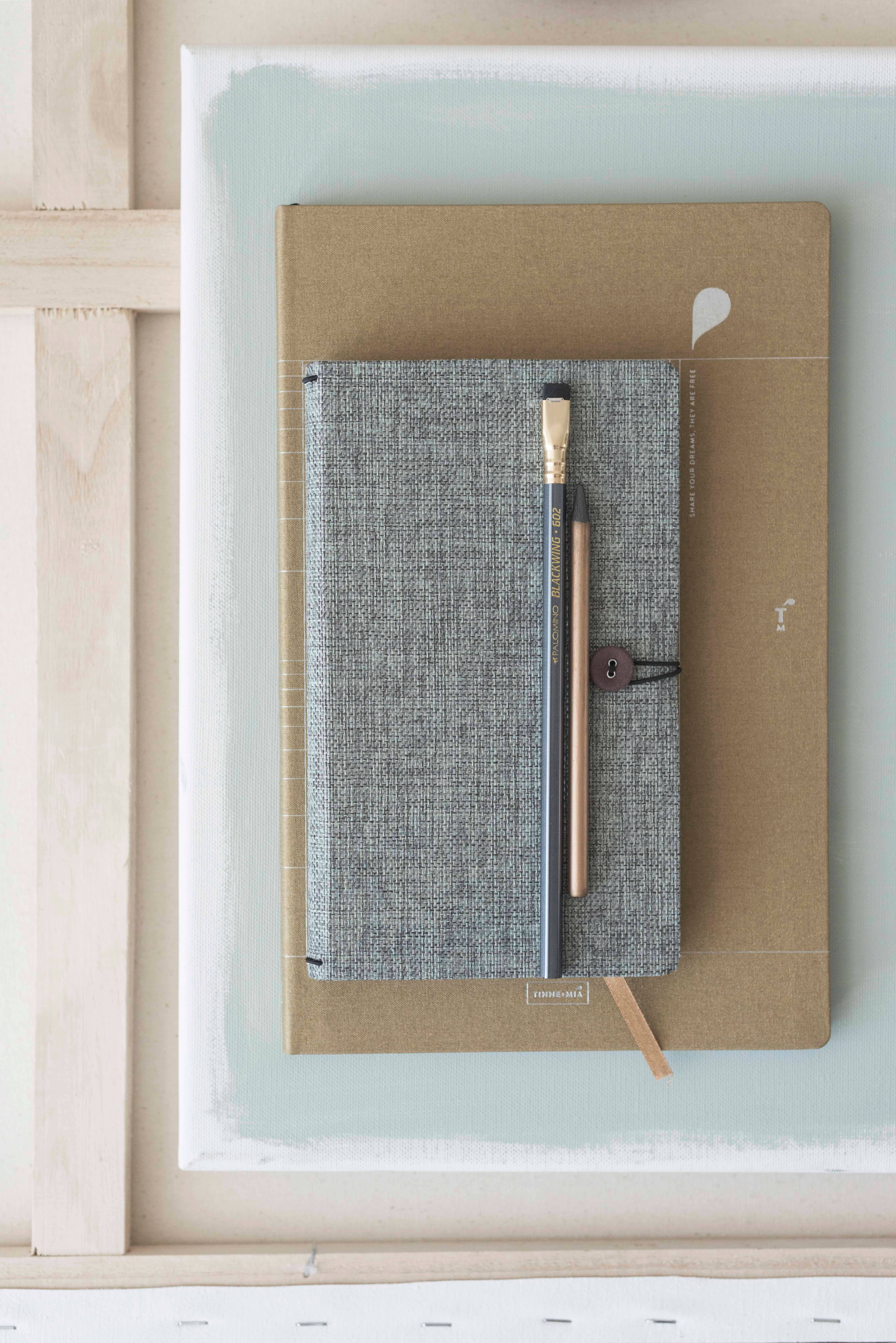 Tinne Mia - Vente Cahiers - Carnet en lin A4 - lin - Antelope1