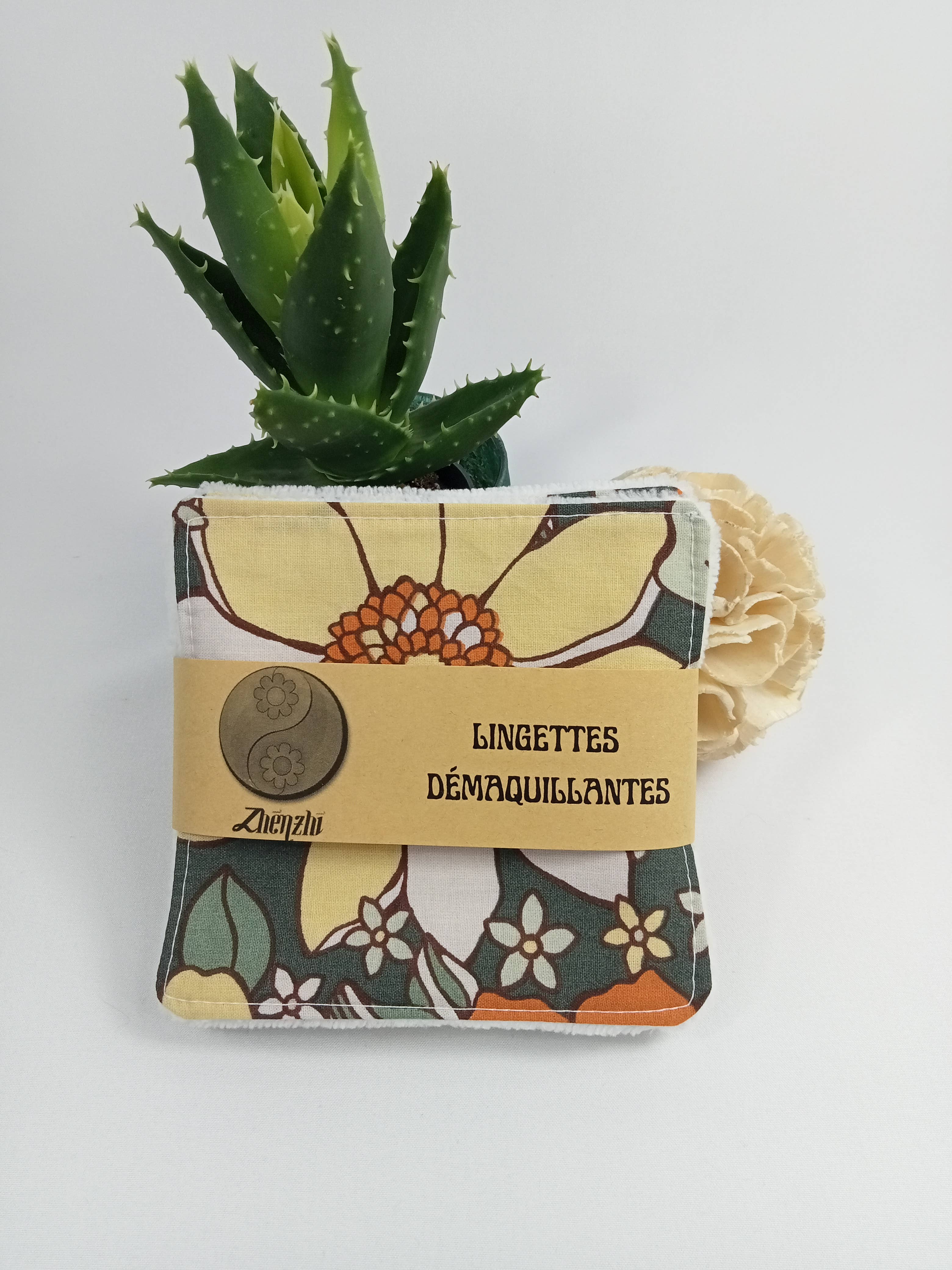 ZHENZHI - Wholesale Makeup Remover - Makeup remover wipes x5 vintage flowers6