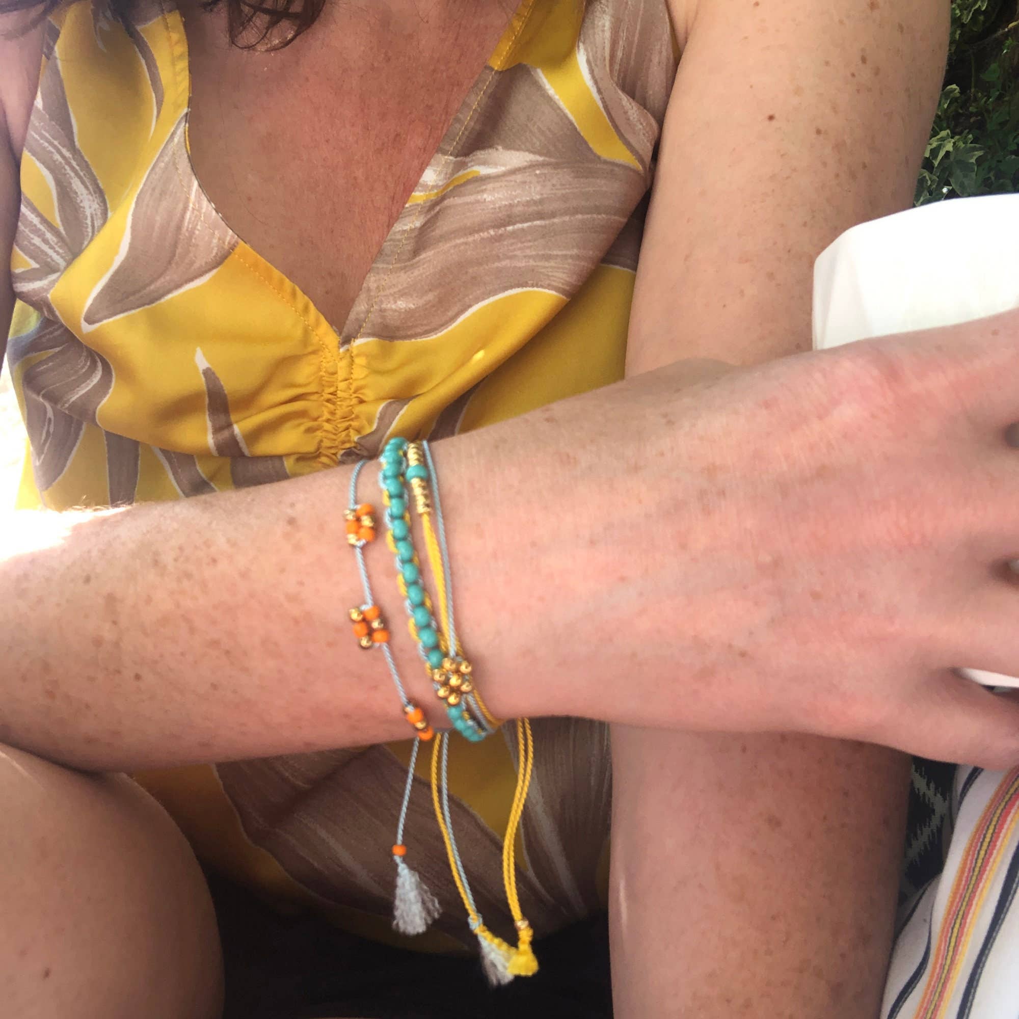 Bergin & Bath - Vendita all'ingrosso Gioielli fai da te - Bambini - Kit per braccialetti boho con perline - Oro. Kit per creazione di gioielli7