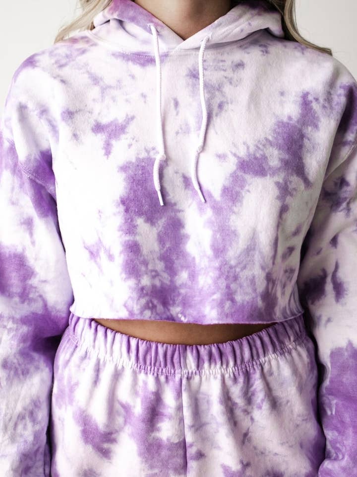 Lilla Slipfarve Sweatshirt for engroshandel hos exbapparel