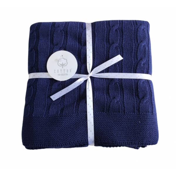 Cotton Socks - Vendita all'ingrosso Coperta - Bambini e neonati - Coperta per neonato a trecce REF:163 (Autunno/Inverno)6