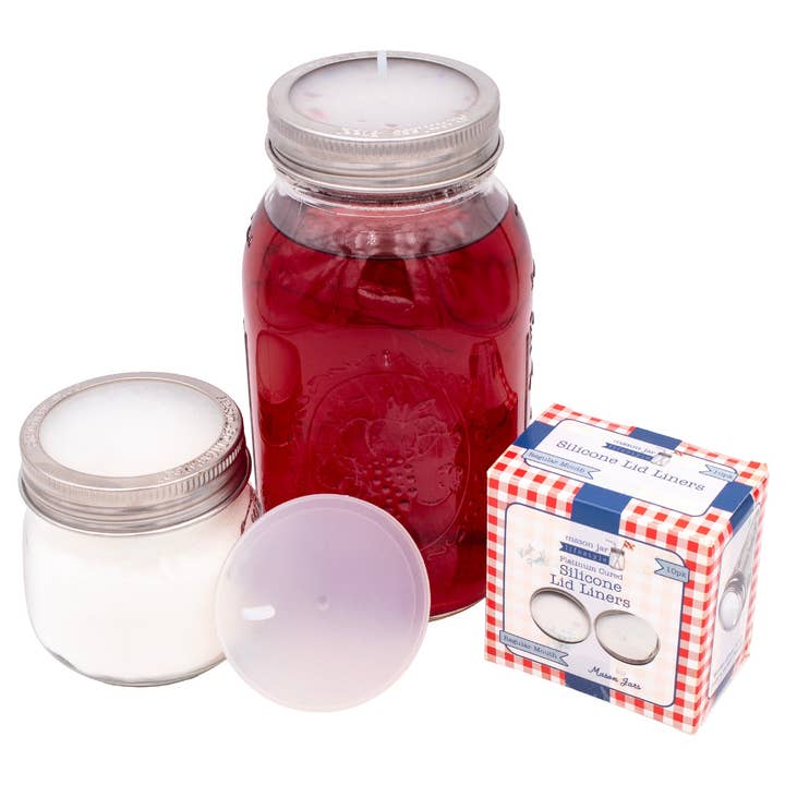 Mason Jar Lifestyle - Wholesale Food Storage Container - Platinum Cured, Leak Proof Silicone Sealing Lid Liners14