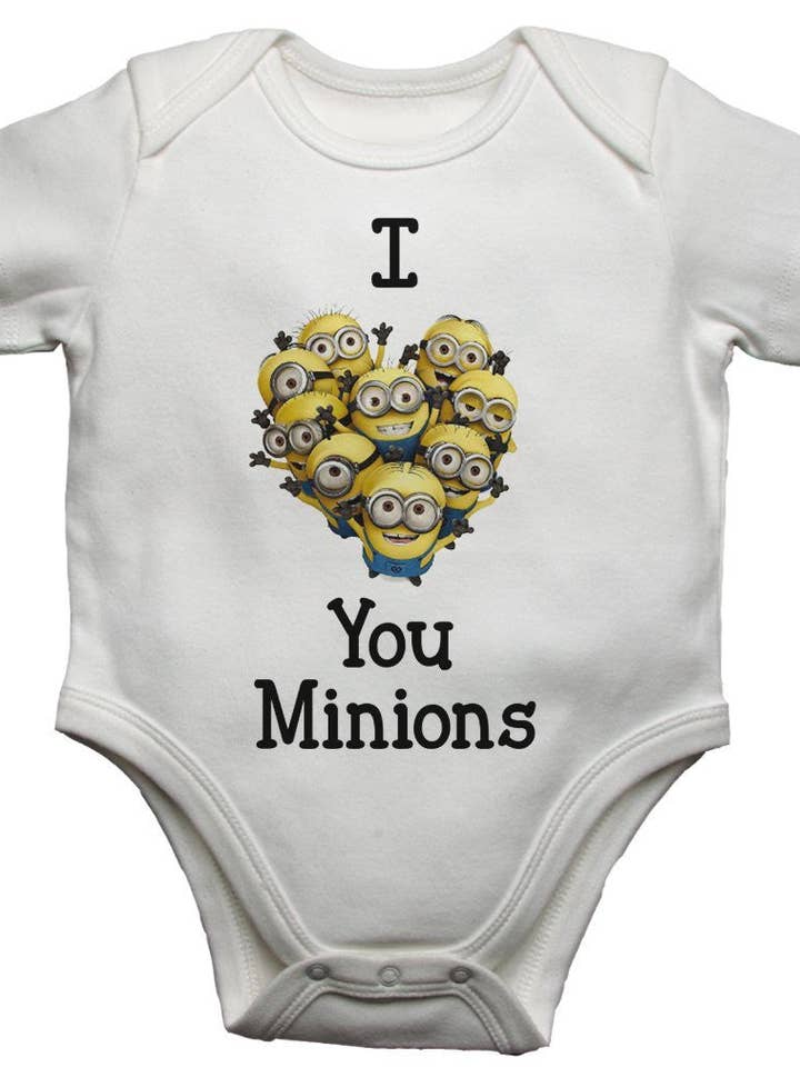 Jag älskar dig hantlangare baby västar bodysuits för wholesale av Little Ratbag