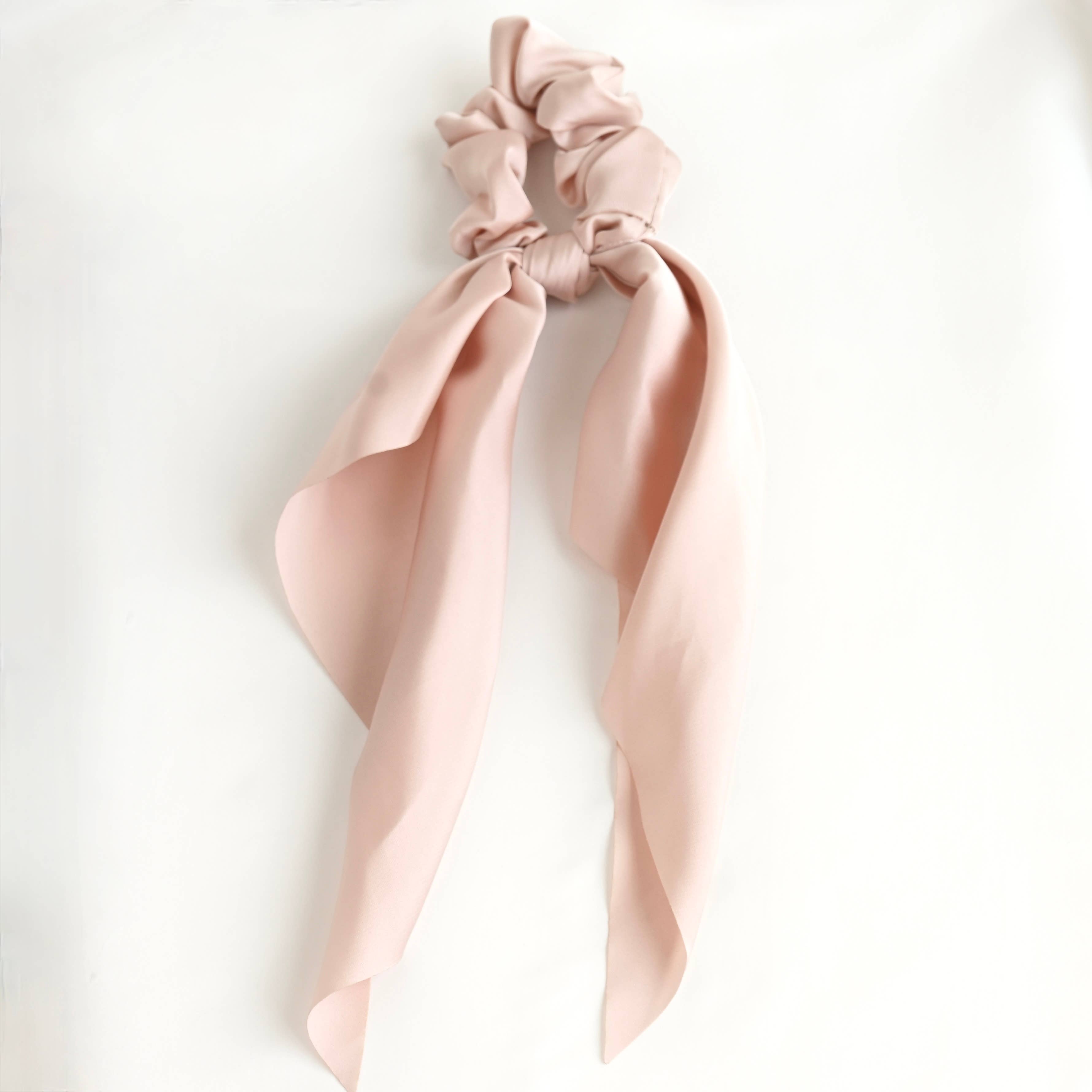 Blueyejewelry - Wholesale Hair Tie - Satin Bow Hair Tie - Satin Ruffled Ribbon Hair Tie 3