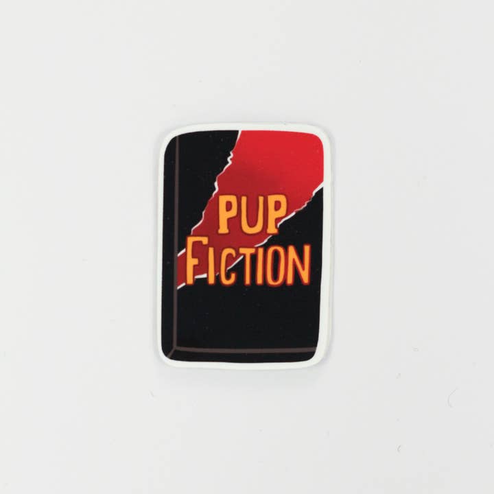 Pup Fiction - Dog Films - Vinyl Stickers for wholesale by My Sweet Paper Card