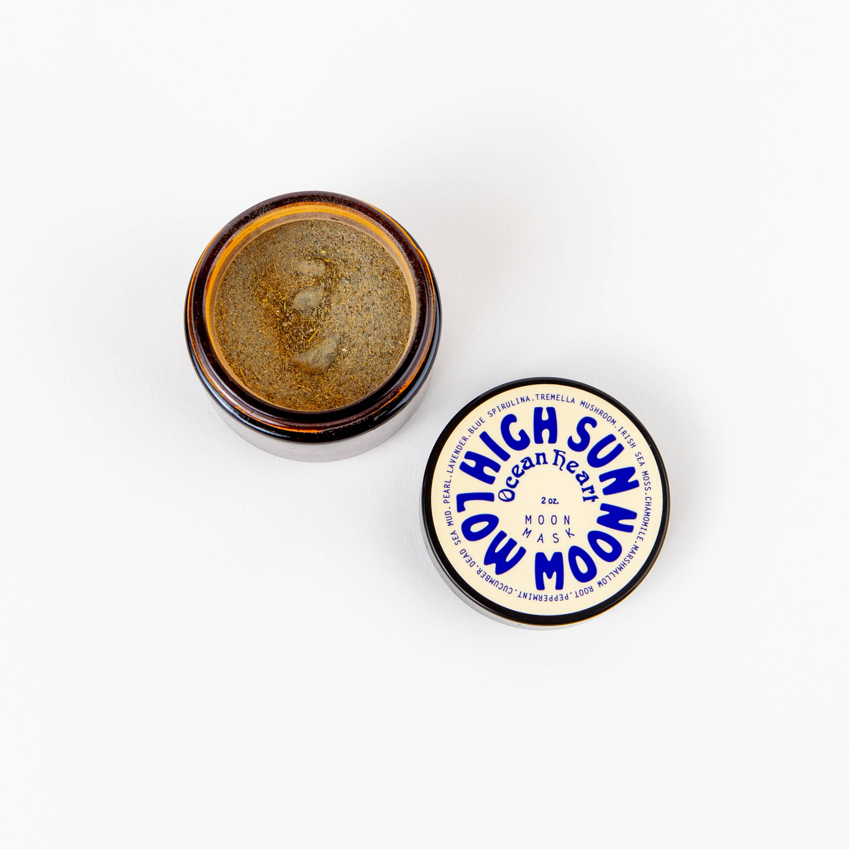 High Sun Low Moon - Wholesale Skincare Face Mask - Ocean Heart ~ Moon Mask2