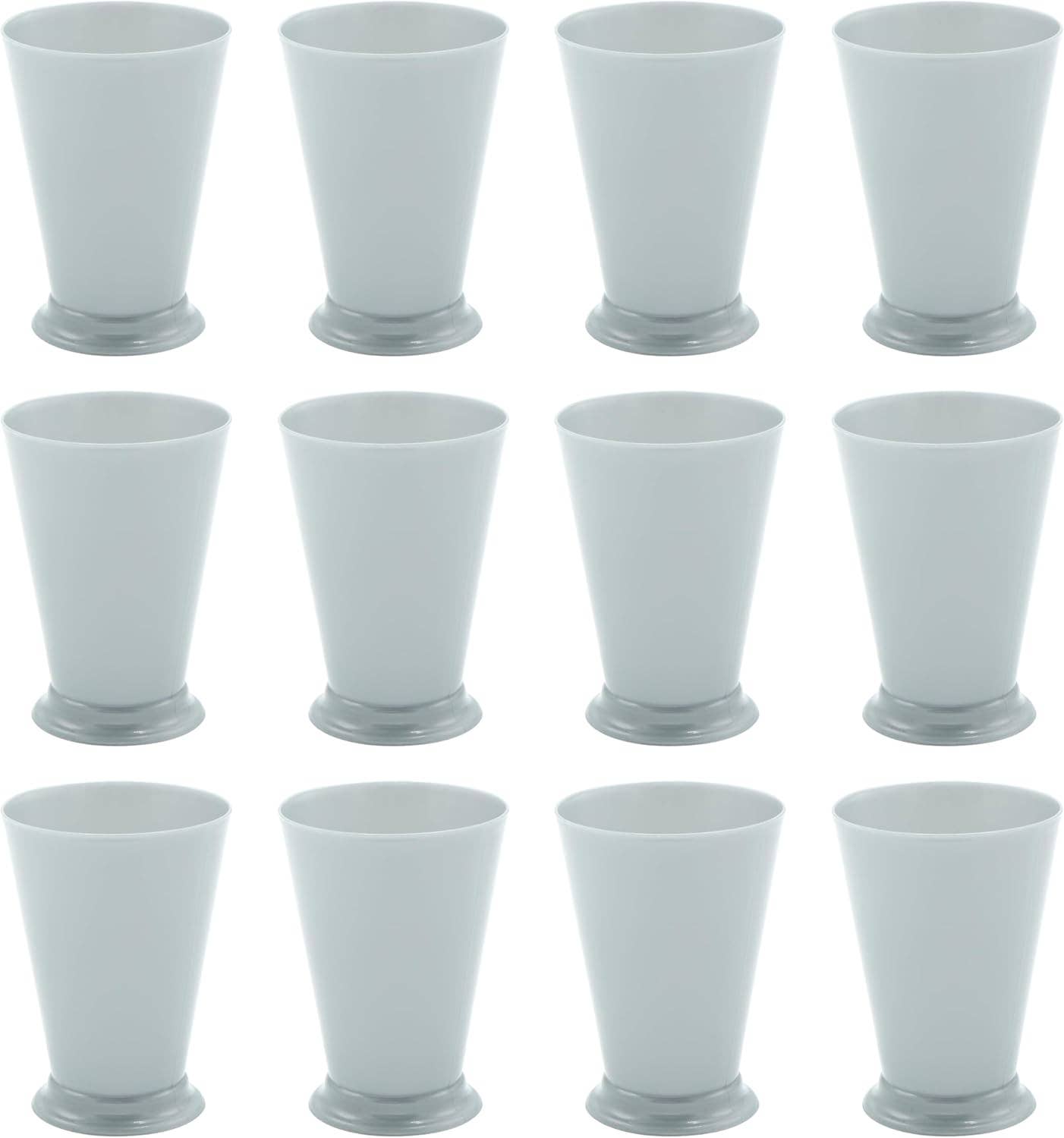 4E's Novelty - Wholesale Disposable Cup - 4E's Novelty Mint Julep Plastic Cups – 12-Pack 10 oz | Kentucky Derby Party Supplies & Decorations8