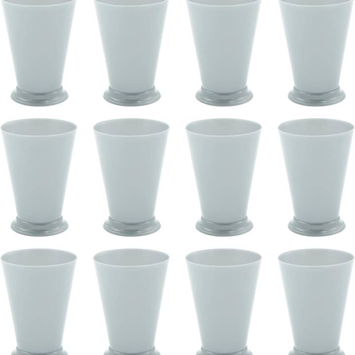 4E's Novelty - Wholesale Disposable Cup - 4E's Novelty Mint Julep Plastic Cups – 12-Pack 10 oz | Kentucky Derby Party Supplies & Decorations8