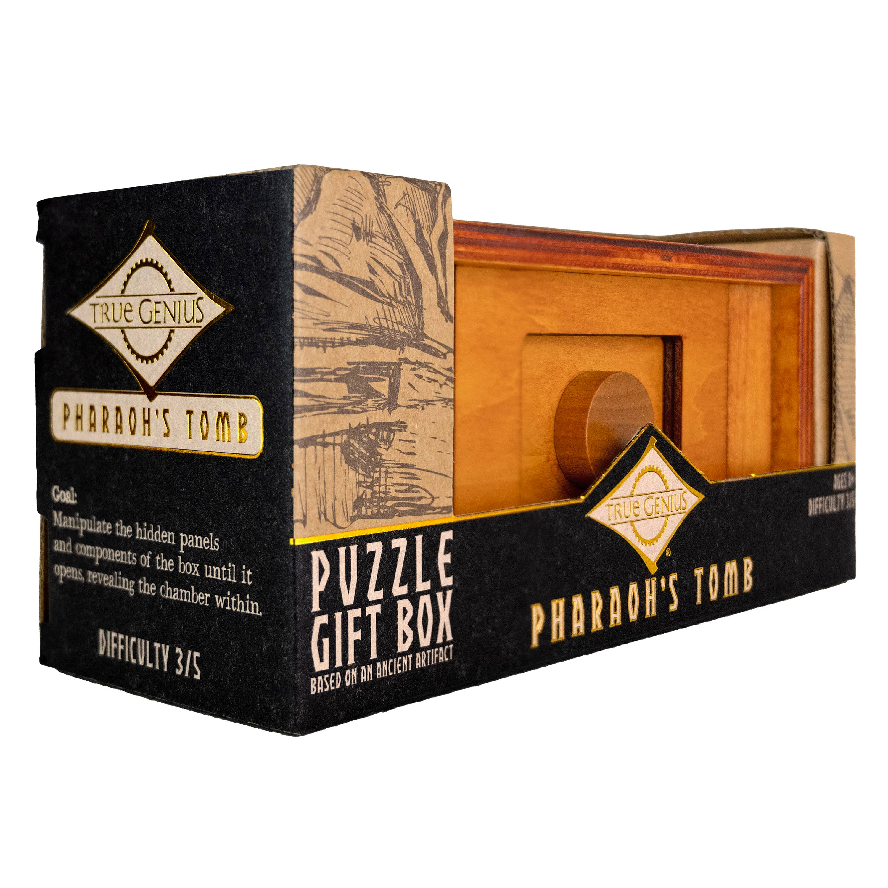 Project Genius – Engroshandel Gavepose – Faraos Grav - Hemmelig Puslespilsæske6