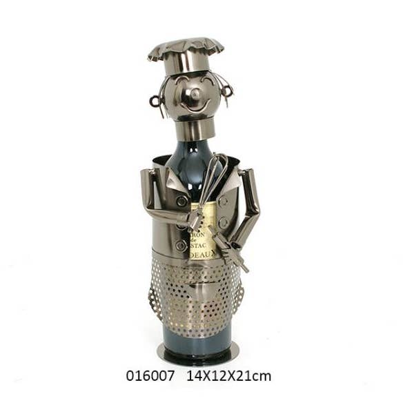 Chef 'Wine' Bottle Cover 14 X 12 X 21 cm for wholesale by Faye