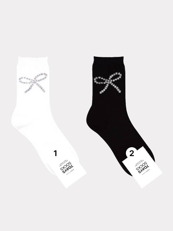 Chaussettes à Grand Nœud pour Femme pour la vente par 7DAYSSOCKS