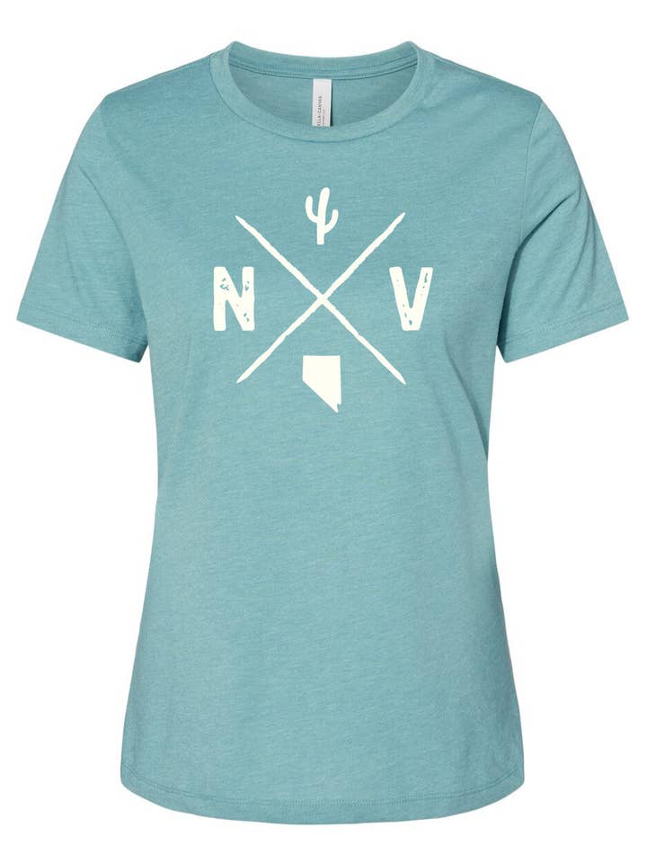 Logotipo feminino de Nevada por atacado de Homeplace Apparel