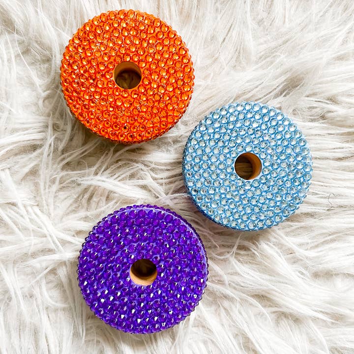 Dream Glow Creative - Wholesale Drink Lids - Rhinestone Bamboo Lids