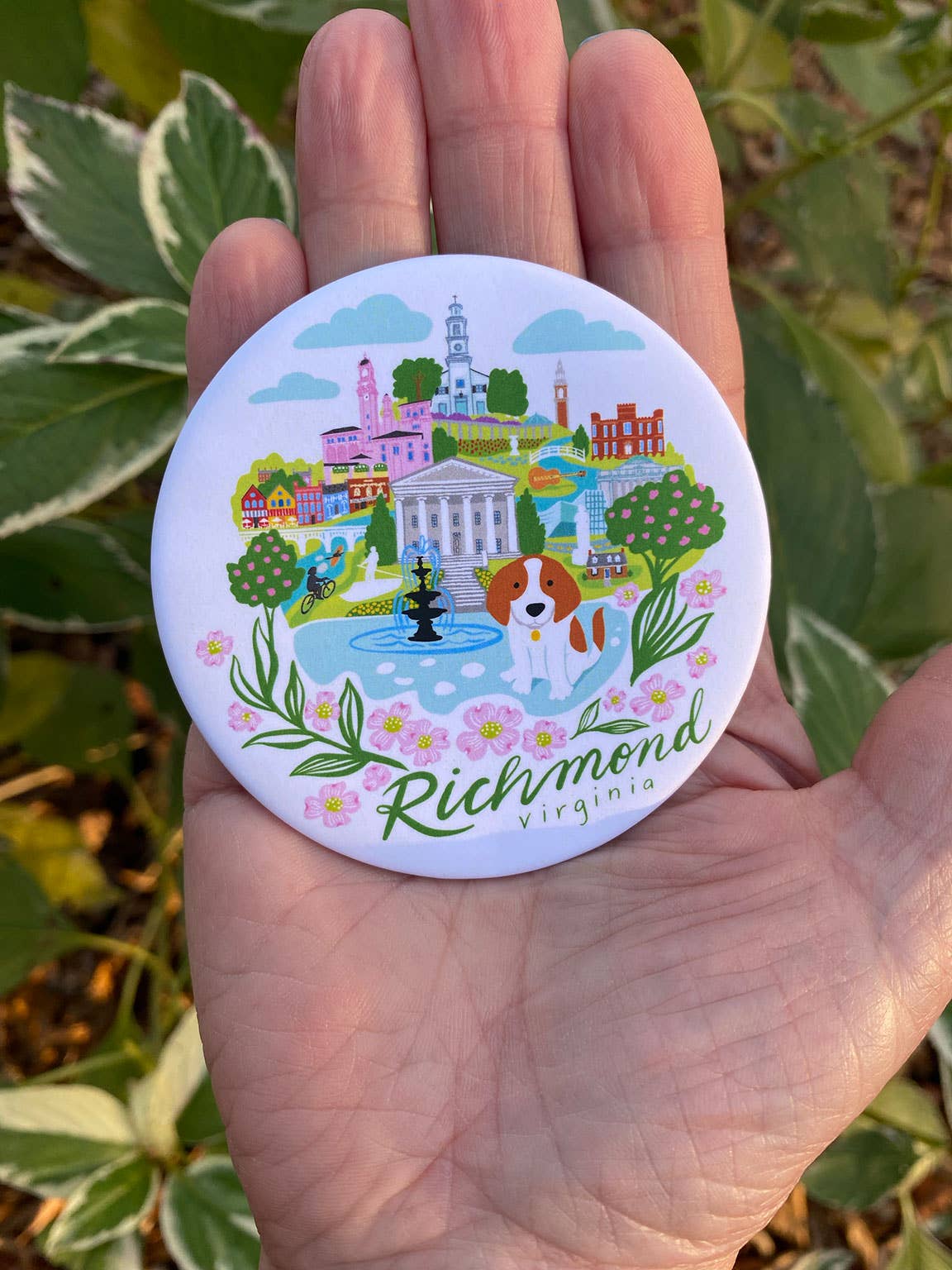 Flourish Creative - Wholesale Magnet - Richmond City Pup Magnet2