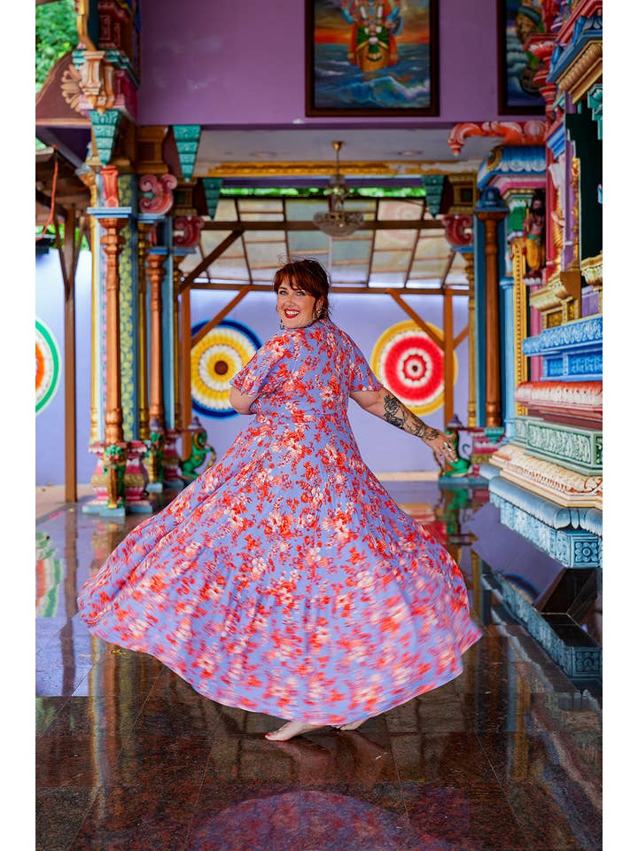 Jinx the label - Wholesale Dress – Women's - Mary Dress - Sunset Prism2