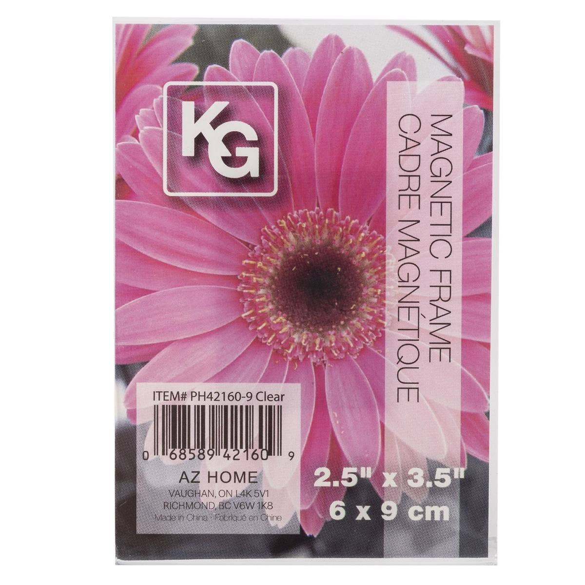 Kiera Grace - Wholesale Picture Frame - Kiera Grace Acrylic Magnetic Frame with Square Frosted Edge0