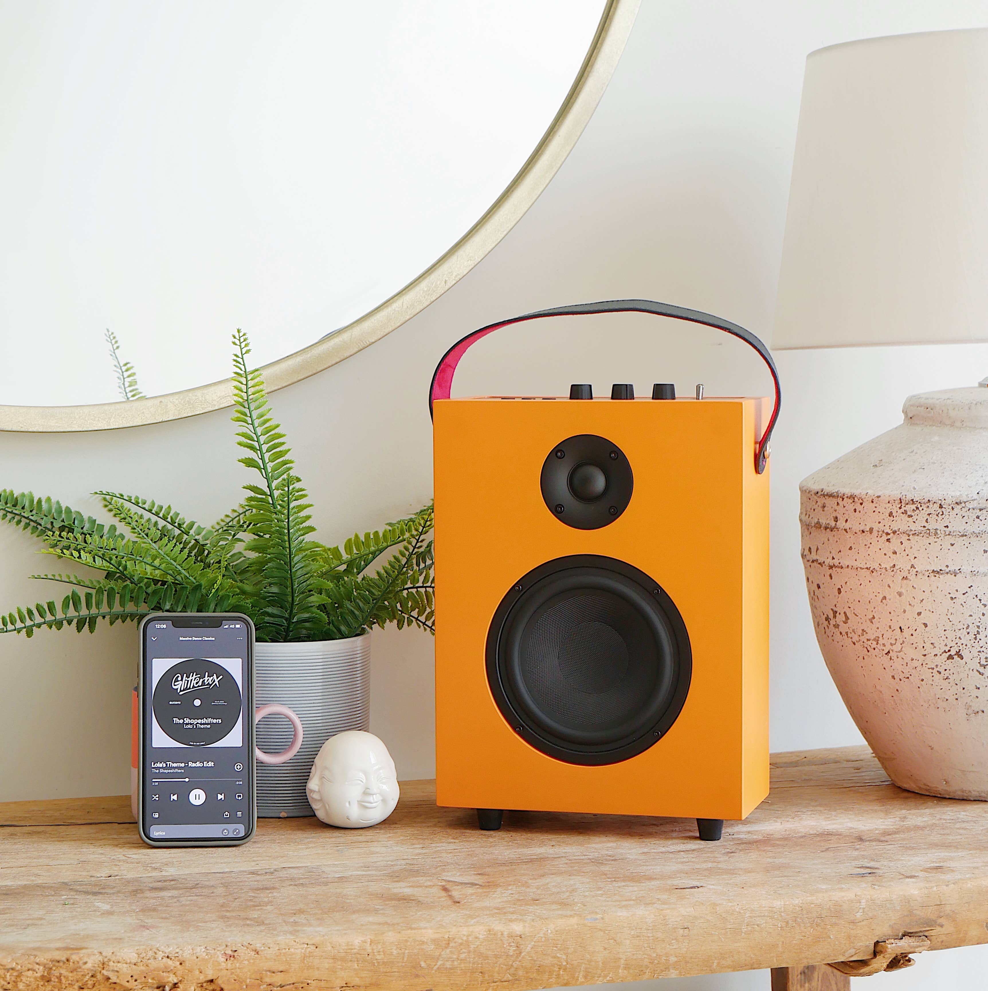 Steepletone UK Ltd - Wholesale Speakers - REDEFY- Luxury Bluetooth Speaker with Fabric Cover7