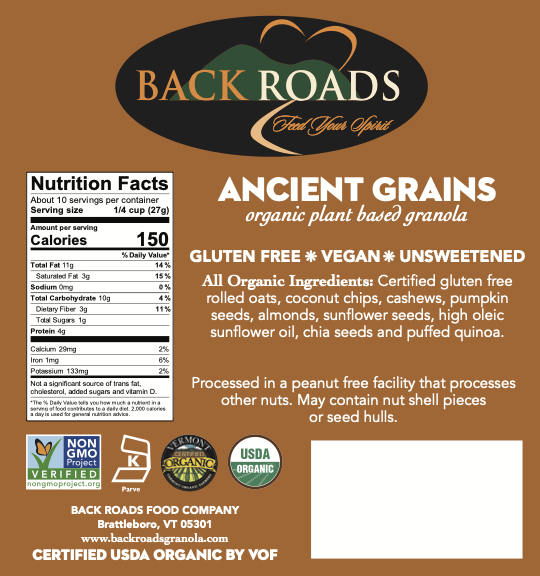 Back Roads Granola - Wholesale Granola - Ancient Grains Granola2