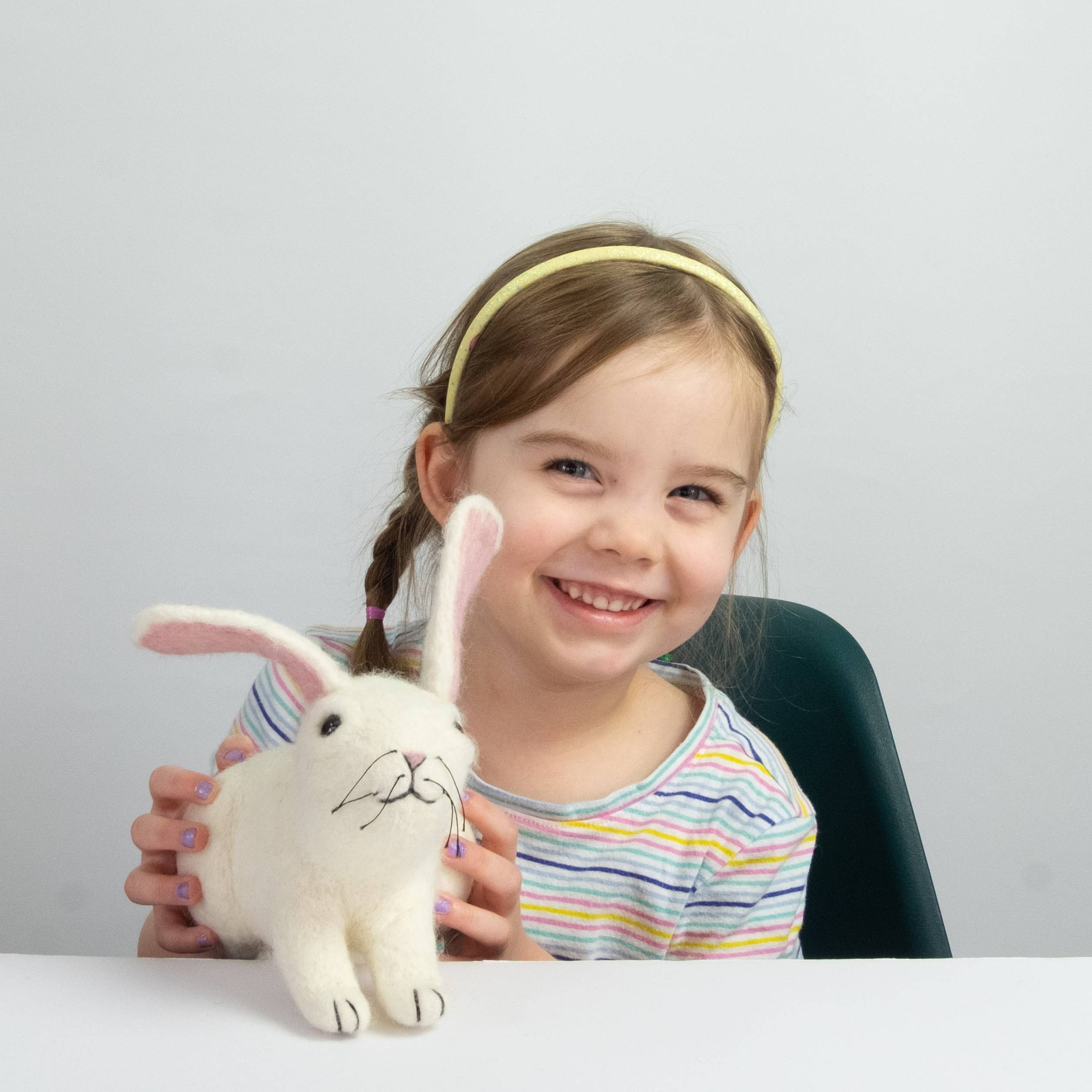 The Winding Road - Wholesale Decorative Tabletop Object - Toys - White Bunny Rabbit - Small and Large6