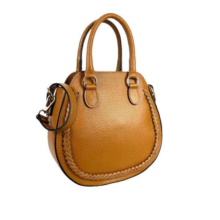 Chenson & Gorett - Vendita all'ingrosso Borsa con manico - Donna - Borsa in pelle con 2 manici corti, tracolla regolabile e rimovibile, tasca posteriore - Chenson & Gorett9