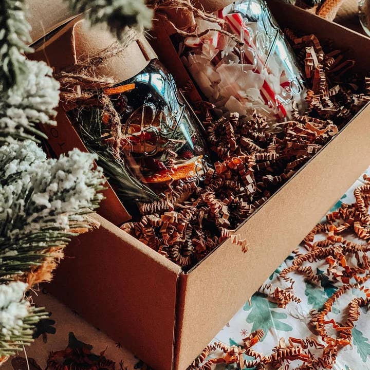 The Coppered Fern - Wholesale Potpourri - Mini Holiday Gift Set Simmer Potpourri
